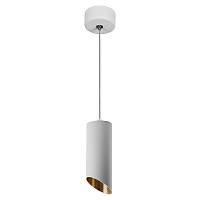 Светильник потолочный Feron ML1818 на подвесе MR16 35W 230V, белый, золото 55*125 48040 Светильник потолочный Feron ML1818 на подвесе MR16 35W 230V, белый, золото 55*125 48040