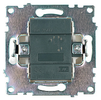 Переключатель 1-клавишный (механизм), STEKKER GLS10-7105-01, 250V, 10А, серия Катрин, белый 39572 Переключатель 1-клавишный (механизм), STEKKER GLS10-7105-01, 250V, 10А, серия Катрин, белый 39572