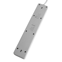 Сетевой фильтр 5-местный с/з STEKKER HM20-51-03 3x1мм2, 3 м, серия Optima, белый 50093 Сетевой фильтр 5-местный с/з STEKKER HM20-51-03 3x1мм2, 3 м, серия Optima, белый 50093