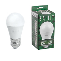 Лампа светодиодная SAFFIT SBG4513 Шарик E27 13W 230V 4000K 55161 Лампа светодиодная SAFFIT SBG4513 Шарик E27 13W 230V 4000K 55161