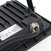 Светодиодный прожектор SAFFIT SFL90-50 IP65 50W 6400K черный 55066 Светодиодный прожектор SAFFIT SFL90-50 IP65 50W 6400K черный 55066