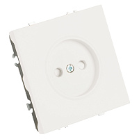 Розетка 1-местная с защитной шторкой (механизм), STEKKER, б/з, 250В, 16А, серия Эмили, RST16-5109-01 , белый фарфор, soft touch  49876