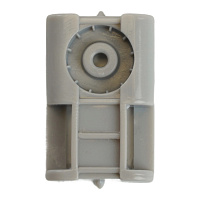 Площадка под стяжку для прямого монтажа STEKKER PMCL3120G 31*20 мм под пистолет серый (100шт в упак) 49064 Площадка под стяжку для прямого монтажа STEKKER PMCL3120G 31*20 мм под пистолет серый (100шт в упак) 49064