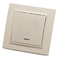 Выключатель 1-клавишный с индикатором STEKKER, PSW10-9001-02, 250В, 10А, серия Эрна, слоновая кость 39228 Выключатель 1-клавишный с индикатором STEKKER, PSW10-9001-02, 250В, 10А, серия Эрна, слоновая кость 39228