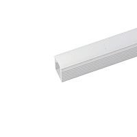 Профиль  накладной 9х7.8мм, алюминиевый, серебро, 2м, CAB241