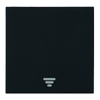 Выключатель 1-клавишный самовозвратный (механизм), STEKKER, 250В, 10А, серия Мия, RSW10-3112-05, черный бархат  50574