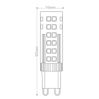 Лампа светодиодная Feron LB-433 G9 7W 175-265V 2700K 25766 Лампа светодиодная Feron LB-433 G9 7W 175-265V 2700K 25766