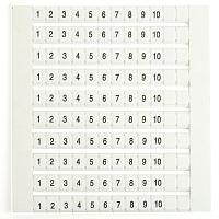 Маркеры для ЗНИ (JXB ST) с нумерацией 1-10 LD556-5 STEKKER 49210 Маркеры для ЗНИ (JXB ST) с нумерацией 1-10 LD556-5 STEKKER 49210