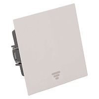 Выключатель 1-клавишный самовозвратный (механизм), STEKKER, 250В, 10А, серия Мия, RSW10-3112-08, пудровый жемчуг  50573