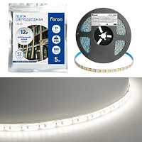 Светодиодная LED лента Feron LS626, 180SMD(2835)/m 17W/m 12V 5000*10*1.22мм 4000К IP65 Артикул 51639 Светодиодная LED лента Feron LS626, 180SMD(2835)/m 17W/m 12V 5000*10*1.22мм 4000К IP65 Артикул 51639