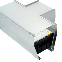 Светильник коннектор Feron AL4036T 5W 550Lm 3000К-4000К-6400K, T-образный, с ручным переключением режимов, серебро, 160*115*70мм возмож. соедин. в линию, серия RetailRay  Светильник коннектор Feron AL4036T 5W 550Lm 3000К-4000К-6400K, T-образный, с ручным переключением режимов, серебро, 160*115*70мм возмож. соедин. в линию, серия RetailRay