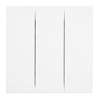 Выключатель 3-клавишный (механизм), STEKKER, 250В, 10А, серия Мия, RSW10-3108-01, белая магнолия 50430