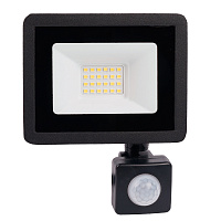 Светодиодный прожектор SAFFIT с выносным датчиком SFL80-30 IP65 30W 6400K черный 29523