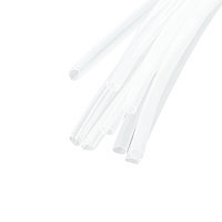 Термоусадочная трубка клеевая STEKKER HSTG-482-100TR, длина 100 см., коэф. усадки 3:1, прозрачный 39759