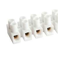 Колодка клеммная винтовая STEKKER, линейка 12 штук, полипропилен, LD226-6A DIY 39895 Колодка клеммная винтовая STEKKER, линейка 12 штук, полипропилен, LD226-6A DIY 39895