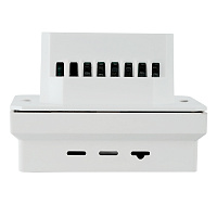 Терморегулятор Wi-Fi (механизм), STEKKER, 250В, 3500Вт, серия Эмили, RSW00-5119-01, белый фарфор, soft touch 50376