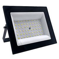 Светодиодный прожектор SAFFIT SFL51-100 IP65 100W 6500K черный 51195 Светодиодный прожектор SAFFIT SFL51-100 IP65 100W 6500K черный 51195