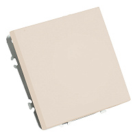 Переключатель 1-клавишный (механизм), STEKKER, 250В, 10A, серия Эмили, RSW10-5105-08, кашемир, soft touch 49893