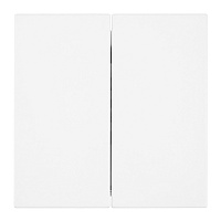 Выключатель 2-клавишный (механизм), STEKKER, 250В, 10А, серия Мия, RSW10-3104-01, белая магнолия 50429