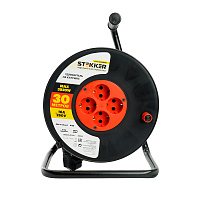 Удлинитель на катушке Stekker STD03-20-30 Standart 4-местный с/з ПВС 3*1,5, оранжевый, 16А, IP20,30м (50184) 50184 Удлинитель на катушке Stekker STD03-20-30 Standart 4-местный с/з ПВС 3*1,5, оранжевый, 16А, IP20,30м (50184) 50184