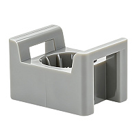 Площадка под стяжку для прямого монтажа STEKKER PMCL2316G 23*16 мм, серый (100 шт в упаковке) 50755