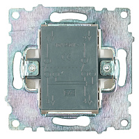 Переключатель перекрестный 1-клавишный (механизм), STEKKER GLS10-7110-01, 250V, 10А, серия Катрин, белый 49176 Переключатель перекрестный 1-клавишный (механизм), STEKKER GLS10-7110-01, 250V, 10А, серия Катрин, белый 49176