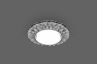 Светильник встраиваемый с белой LED подсветкой Feron CD4026 потолочный GX53 без лампы прозрачный 29540 Светильник встраиваемый с белой LED подсветкой Feron CD4026 потолочный GX53 без лампы прозрачный 29540