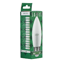 Лампа светодиодная SAFFIT SBC3720 Свеча E27 20W 230V 6400K 55271