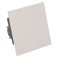 Выключатель 1-клавишный (механизм), STEKKER, 250В, 10А, серия Мия, RSW10-3103-08, пудровый жемчуг 50472