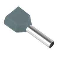LD406-2510 Наконечник штыревой втулочный изолированный НШВИ(2) 2,5-10 (упаковка 100 шт) 50389 LD406-2510 Наконечник штыревой втулочный изолированный НШВИ(2) 2,5-10 (упаковка 100 шт) 50389