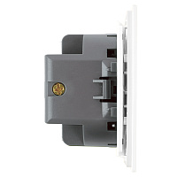 Выключатель 1-клавишный (механизм), STEKKER, 250В, 10А, серия Мия, RSW10-3103-01, белая магнолия 50428