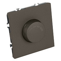 Выключатель диммирующий (механизм), STEKKER, 250В, 500W, серия Эмили, RSW10-5106-09, антрацит, soft touch 49920