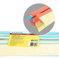 Термоусадочная трубка STEKKER HST-2512-100M, длина 100 см., коэф. усадки 2:1, мультиколор 39727