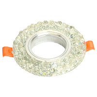 Светильник встраиваемый с LED подсветкой Feron CD941 потолочный MR16 G5.3 прозрачный Светильник встраиваемый с LED подсветкой Feron CD941 потолочный MR16 G5.3 прозрачный